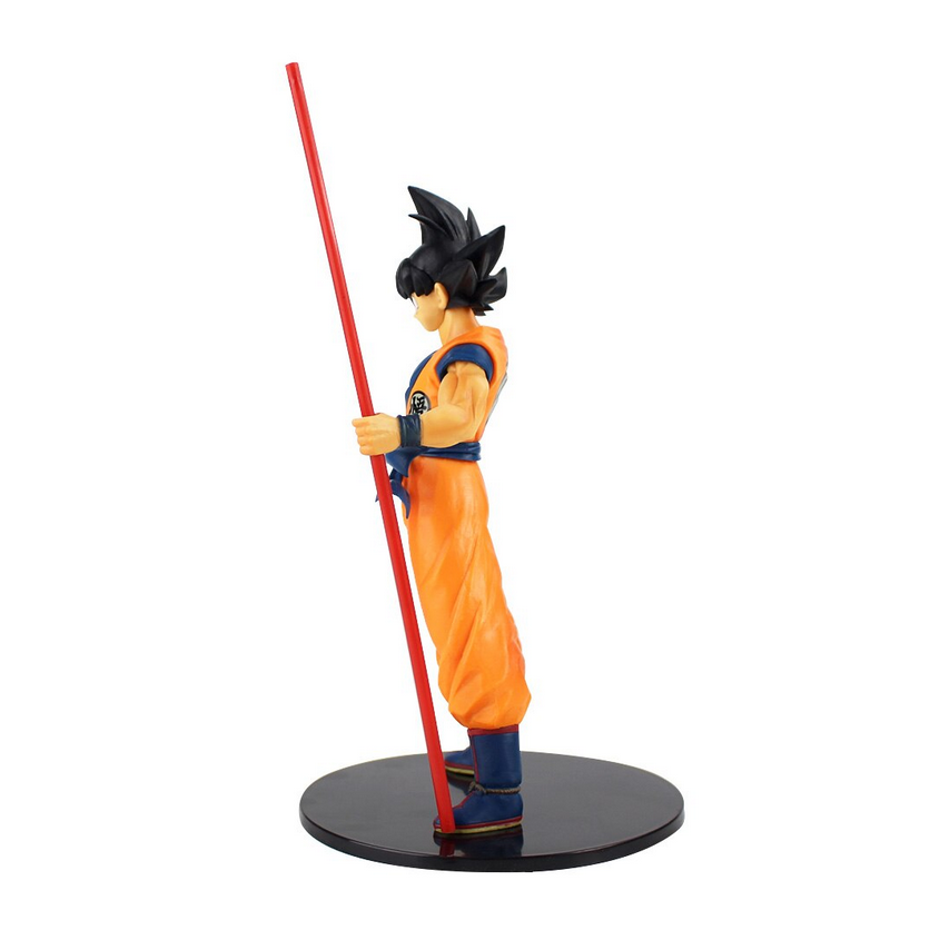 Juguete Figura Goku Con Baculo Sagrado