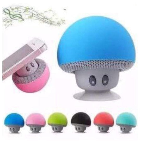 Bocinas Hongo Bluetooth con Ventosa