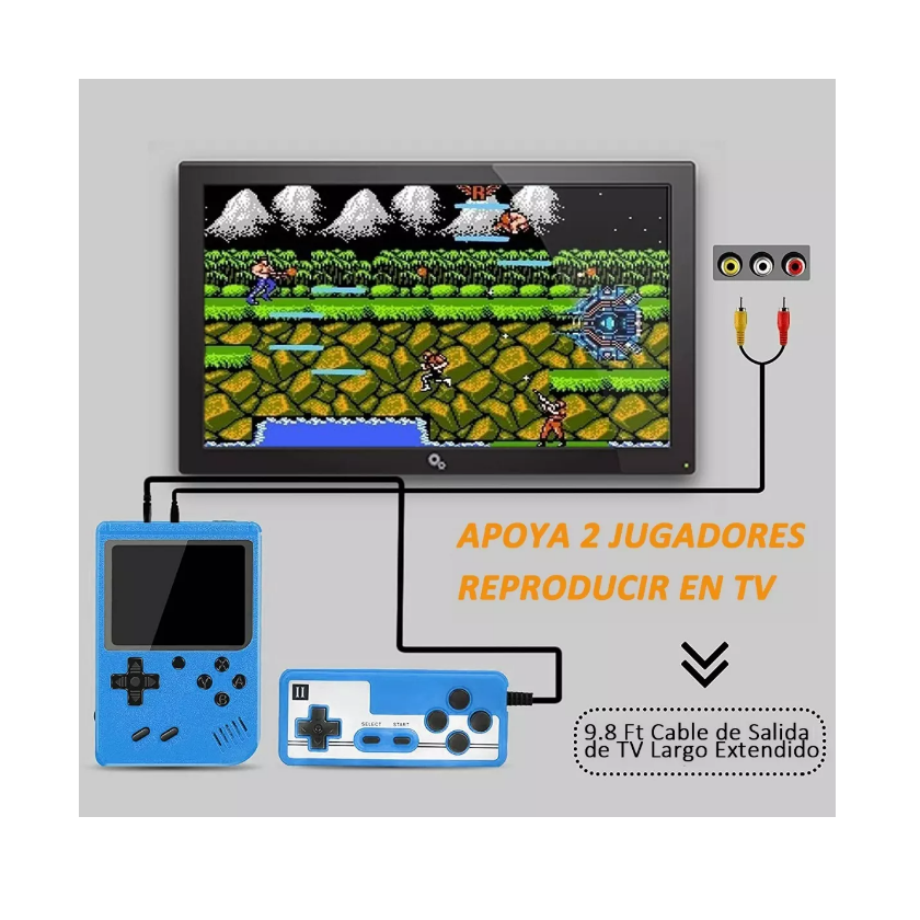 Mini Consola Portatil Retro 800 Juegos